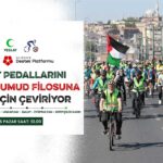 Yeşilay'dan "Küresel Sumud Filosu"na Destek: Tarihi Yarımada Bisiklet Turu