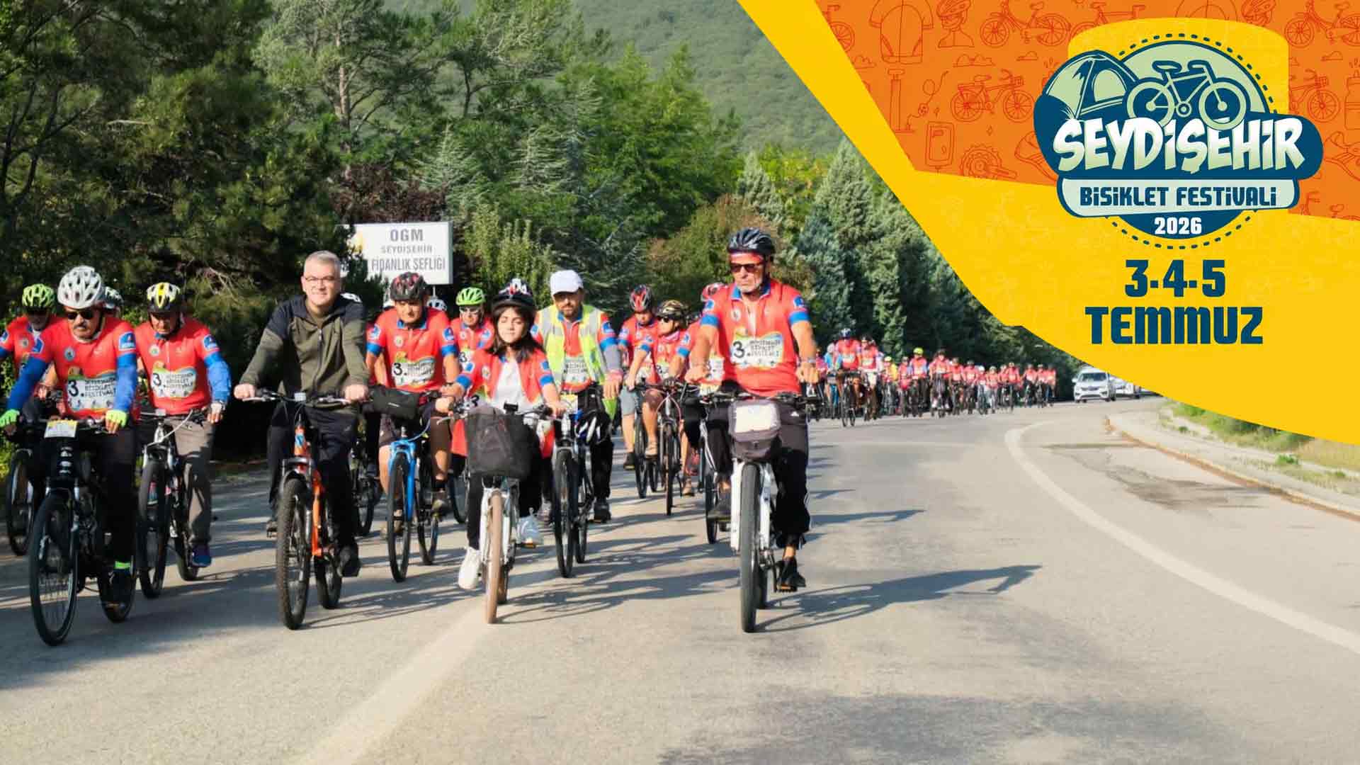 Seydişehir Bisiklet Festivali 3-5 Temmuz'da Yapılacak